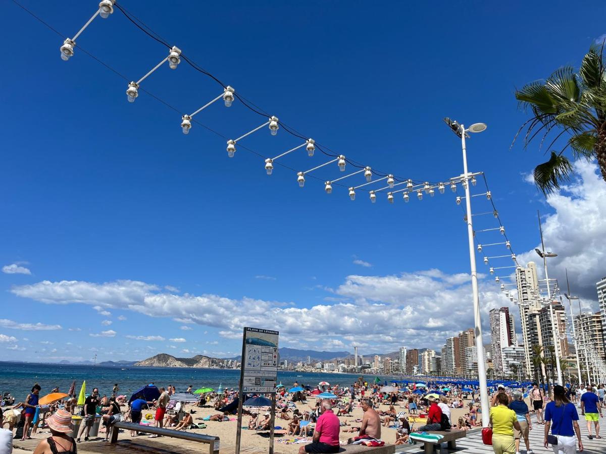 Apartment Seimar Benidorm Con Vistas Al Mar Exterior photo