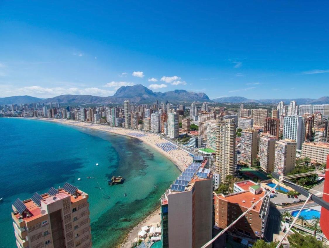 Apartment Seimar Benidorm Con Vistas Al Mar Exterior photo